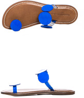 Thumbnail for your product : Bernardo 1946 Leather Moon sandals