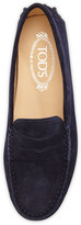 Thumbnail for your product : Tod's Suede Gommini Moccasin, Blue