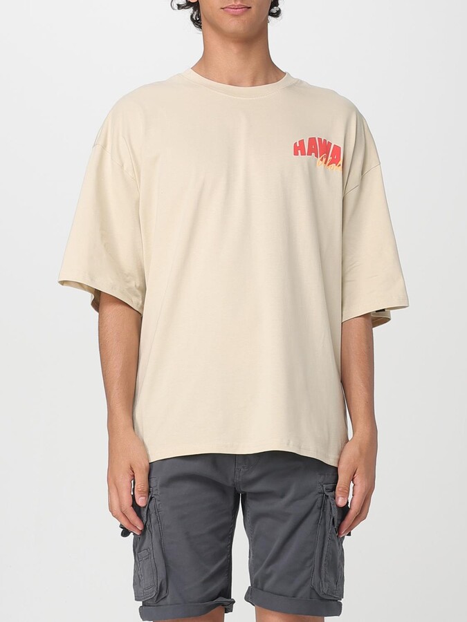 Alpha Industries T-Shirt Men color Beige