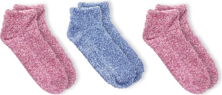 Dr. Scholl’s Women’s Soothing Spa Low Cut Gripper Socks, 3 Pack, 4-10