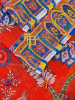 Thumbnail for your product : Etro floral print scarf - women - Silk/Cashmere - One Size