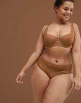 Thumbnail for your product : Ashley Graham Nude High Cut Brief In Medium
