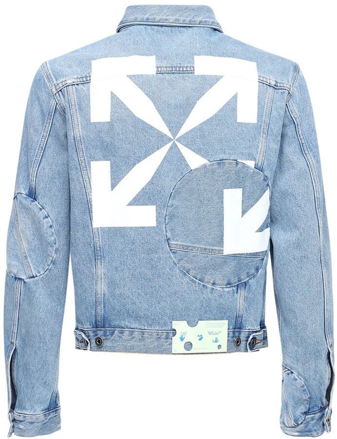 off white jeans jacket