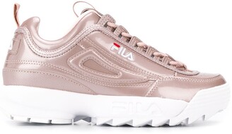 rose pink fila sneakers