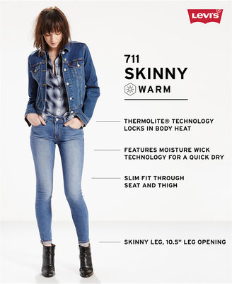 Levi's 711 Thermolite® Skinny Jeans