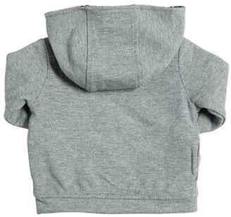 Junior Gaultier Reversible Cotton Piqué Sweatshirt