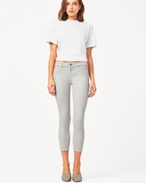 Thumbnail for your product : DL1961 Florence Jeans Cropped Bone