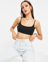 Thumbnail for your product : ASOS DESIGN mansy suit 90s crop top
