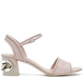 Casadei chain-embellished sandals 