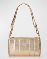 Thumbnail for your product : GiGi New York Maggie Metallic Leather Shoulder Bag