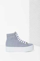 Thumbnail for your product : Nasty Gal JC Play by Jeffrey Campbell Homg Platform Sneaker - Gray