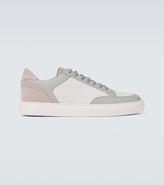 Thumbnail for your product : Brunello Cucinelli Low-top leather sneakers