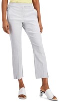 Thumbnail for your product : Alfani Cropped Slit-Hem Straight-Leg Pants, Created for Macy's