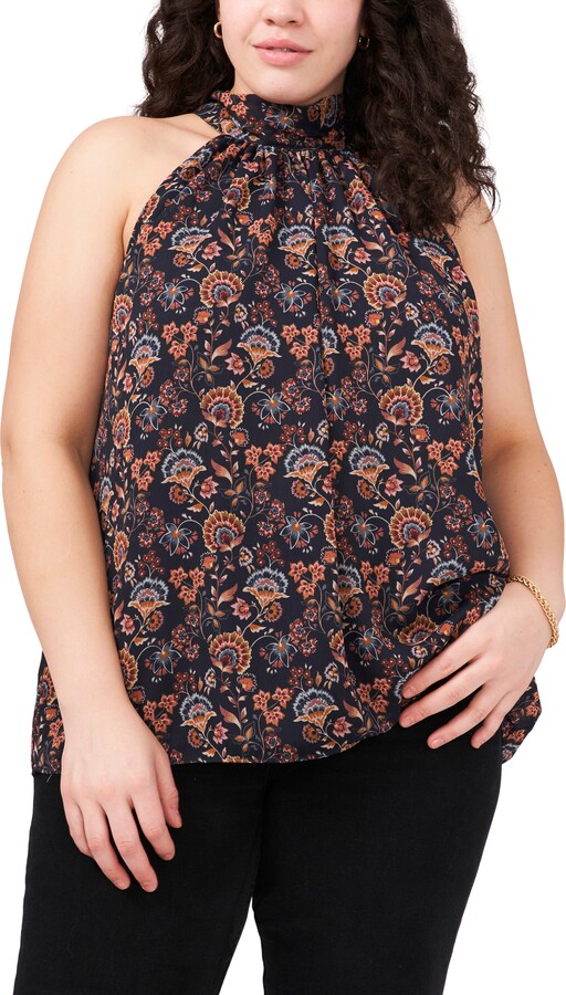 Plus Size Halter Tops | Shop the world's largest collection of fashion |  ShopStyle