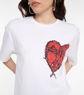 Thumbnail for your product : Alexander McQueen Logo cotton jersey T-shirt