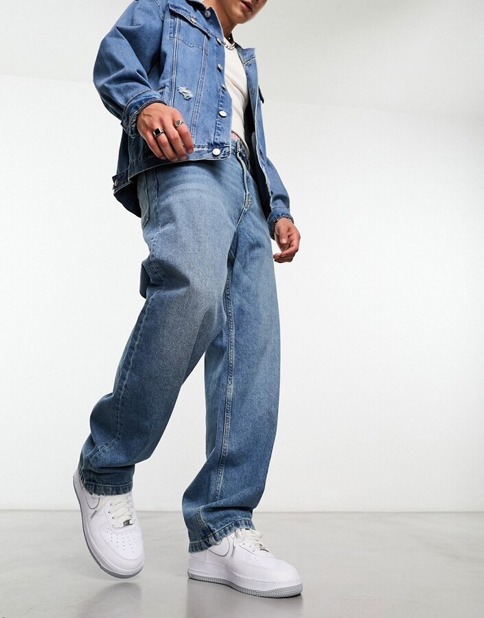 Bershka Men's Loose Jeans | ShopStyle