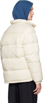 Thumbnail for your product : HUGO BOSS White Biron Down Jacket