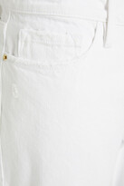 Thumbnail for your product : Frame Le Garcon distressed boyfriend jeans