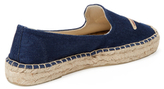 Thumbnail for your product : Soludos Embroidered Denim Smoking Slipper