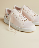 Thumbnail for your product : Ted Baker LYLAS Woodland print cupsole trainers