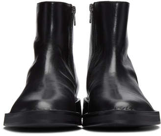 Ann Demeulemeester Black Zip Boots
