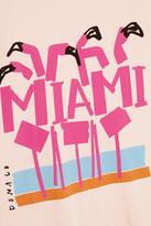 Thumbnail for your product : Tibi Solid and Striped + Donald Robertson Miami cotton T-shirt