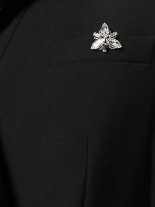 Christopher Kane velvet lapel tailored coat