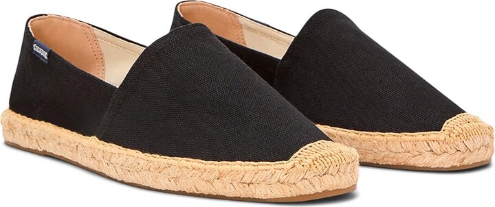 Soludos Original Espadrille Men's Shoes Noche Black : 10 D - Medium, Canvas/Cotton