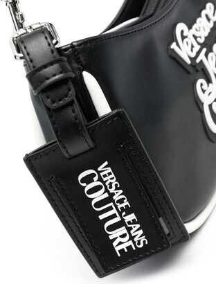 Versace Jeans Couture Logo-Embroidered Crossbody Bag