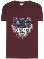 Kenzo T-shirt En Coton à Broderies