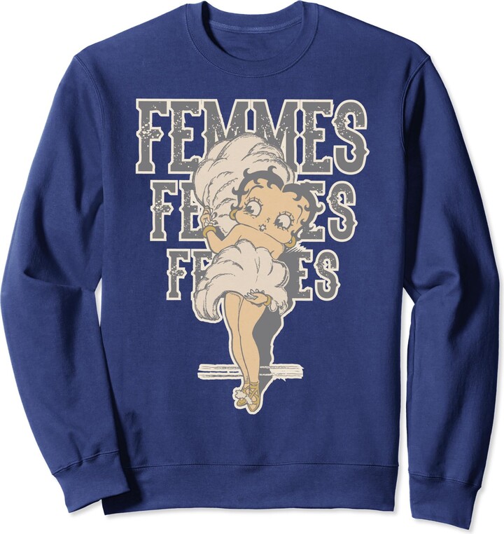 betty boop nike sweatshirt