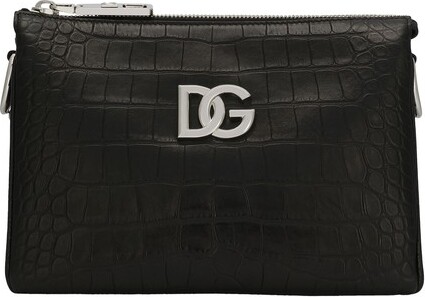 Dolce & Gabbana Medium Sicily crocodile-effect Shoulder Bag - Farfetch
