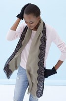 Thumbnail for your product : Nordstrom Lace Trim Wrap