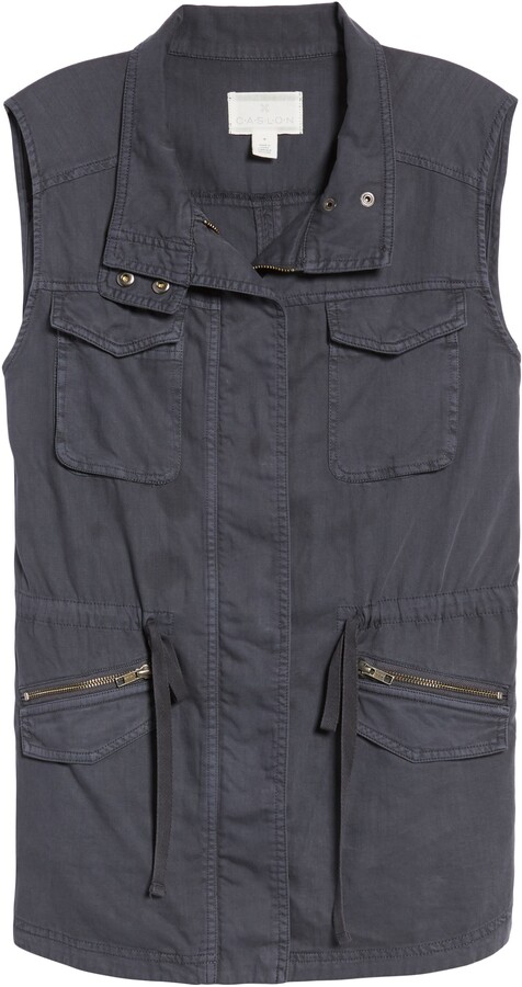 caslon utility vest