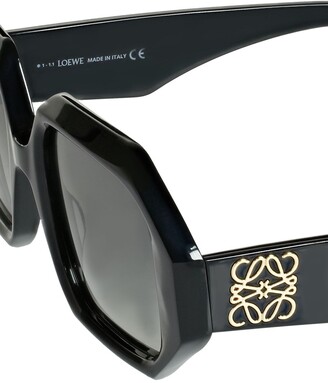 Loewe Bolded Squared Acetate Sunglasses