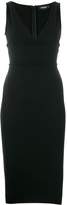Thumbnail for your product : DSQUARED2 fitted plunge dress