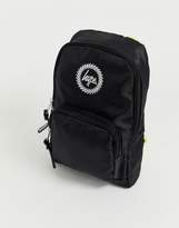 Thumbnail for your product : Hype exclusive one shoulder neon strap backpack in black