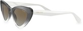 Thumbnail for your product : Miu Miu 55MM Narrow Cat Eye Sunglasses