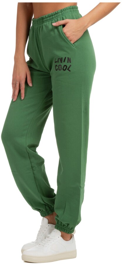 khaki green tracksuit womens