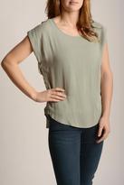 Thumbnail for your product : Bobeau Roll Sleeve Top