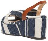 Thumbnail for your product : Castaner Knotted Canvas Platform Sandals