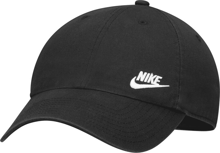 Nike Women's Sportswear Heritage86 Cap in Black ShopStyle Hats