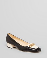 Thumbnail for your product : Kate Spade Square Toe Loafer Pumps - Madras