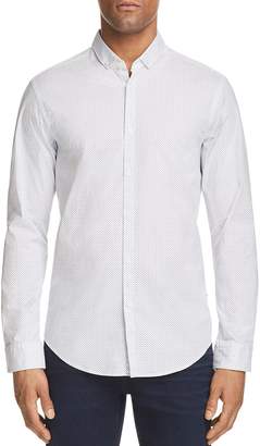 BOSS GREEN C Bilia Micro Dot Slim Fit Button-Down Shirt