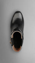 Thumbnail for your product : Burberry Equestrian Buckle Chelsea Rain Boots