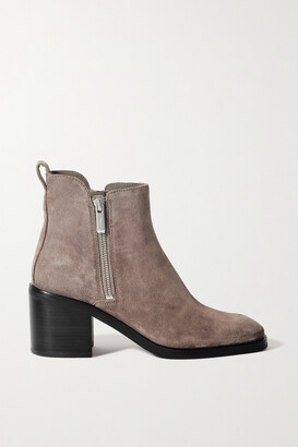 3.1 Phillip Lim + Net Sustain Alexa Suede Ankle Boots - Gray - IT36