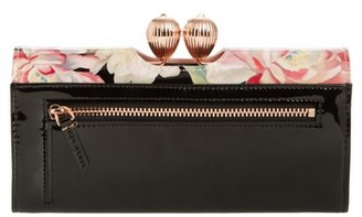 Ted Baker Women's Painted Posie Leather Matinee Wallet - Pink