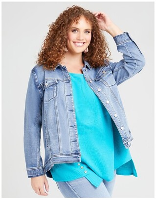 myer plus size jackets