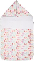 Thumbnail for your product : Balmain Kids All-Over Logo Baby Nest