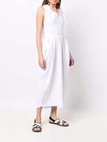 Thumbnail for your product : Fabiana Filippi Sleeveless Fitted Dress